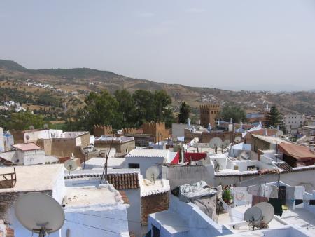 vue de l hotel a Chefchaouen